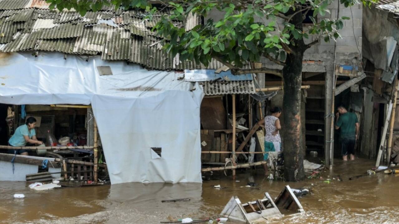 Auch Teile der Hauptstadt Jakarta standen unter Wasser 