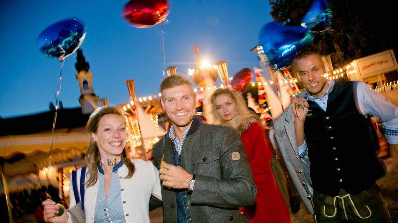 Auch sie machten bei der Wahl zum Rupertidirndl und Rupertibua mit. 