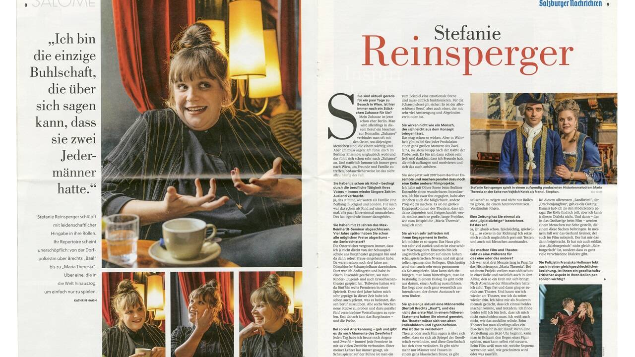 Ausgabe: SALOME vom 15. November 2019 