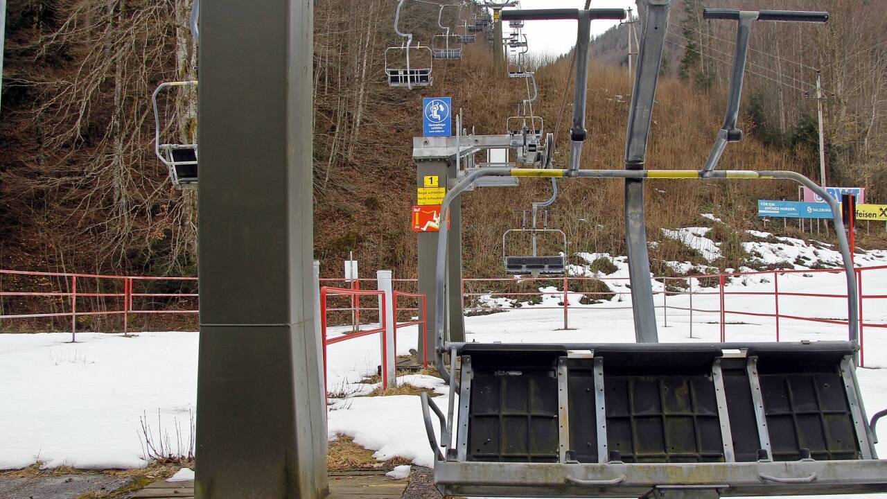 Liftanlagen in Hintersee – alte Anlagen müssen abgetragen werden. 