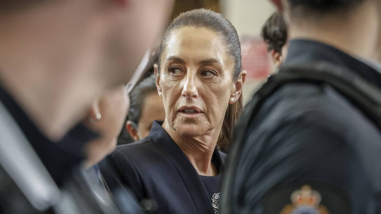 Mexikos Präsidentin Claudia Sheinbaum setzt weiter auf Verhandlungen. Mexikos Präsidentin Claudia Sheinbaum setzt weiter auf Verhandlungen.