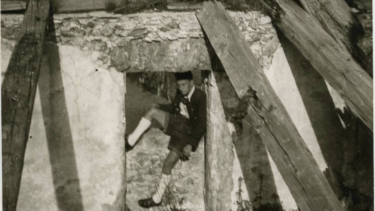 In den 1940er- und 1950er-Jahren kletterte Waltl mehrmals in die Ruine. Schon damals träumte er von einer Sanierung. 