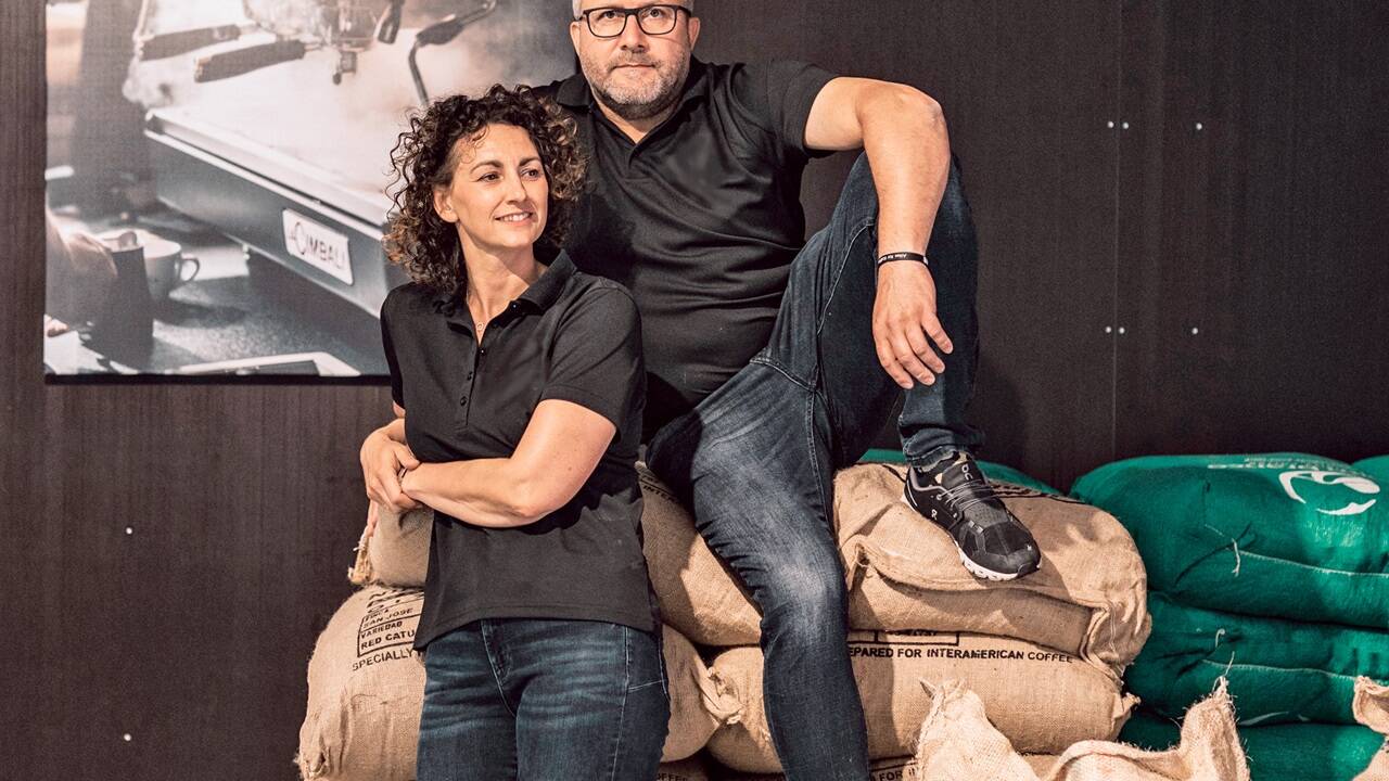 Haben sich den Traum von der eigenen Kaffeerösterei erfüllt: Aleksandra Piecak-Maitz und Franz Maitz. 