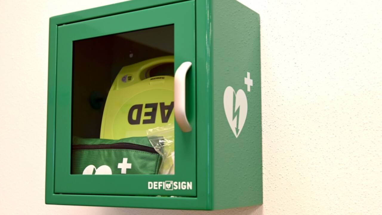 Ein Defibrillator 