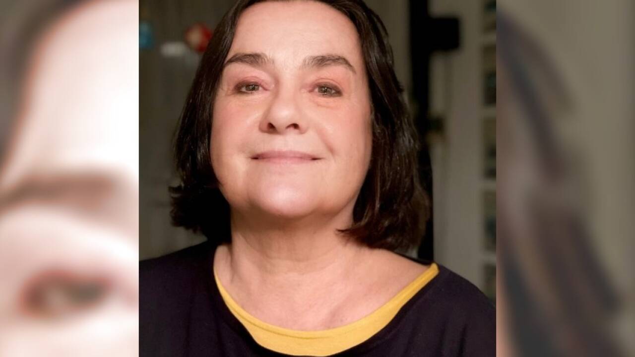 Macht aus ihrer Postkartensammlung gelegentlich hübsche Kollagen: Ursula Aichhorn. 