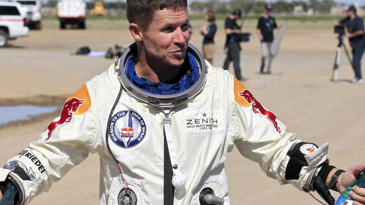 Felix Baumgartner. 