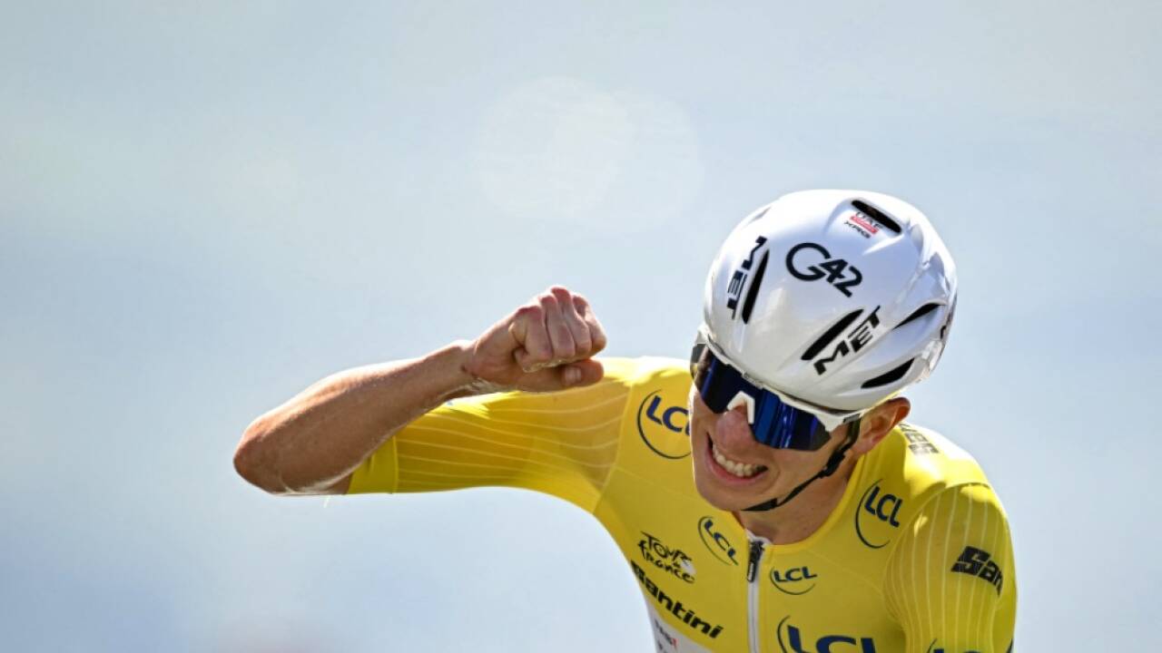 Tadej Pogacar auch im Bergzeitfahren unschlagbar 