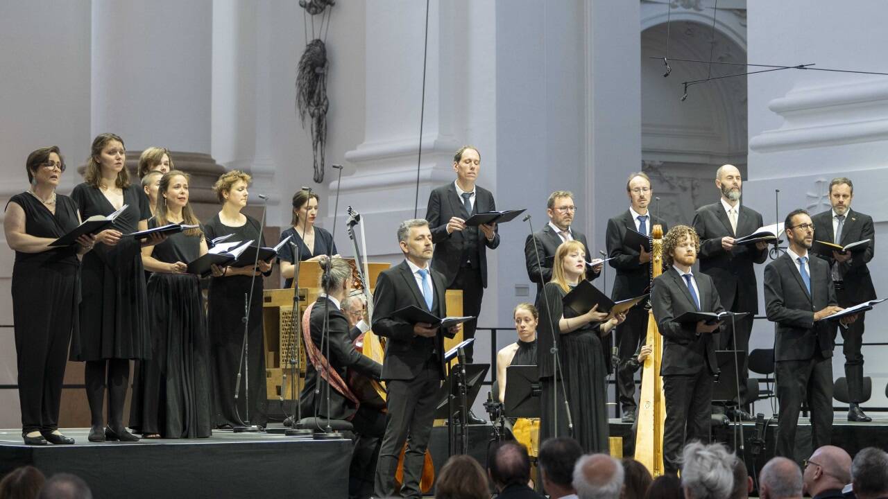 Vox Luminis in der Kollegienkirche. 