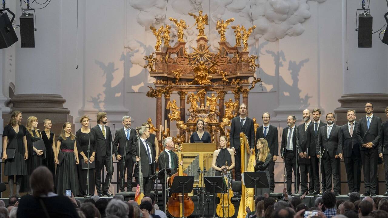 Vox Luminis in der Kollegienkirche. 