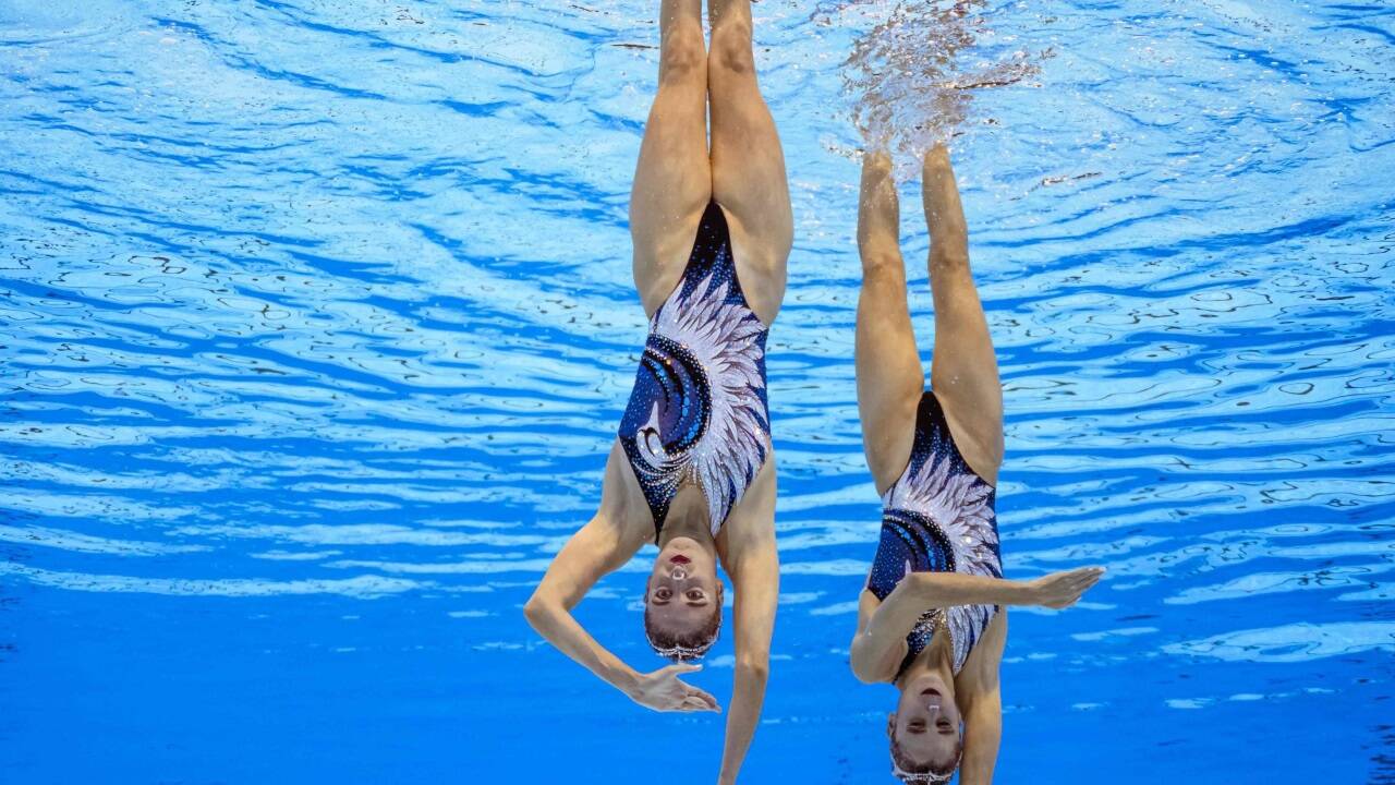 Szenen ihres Duetts.  