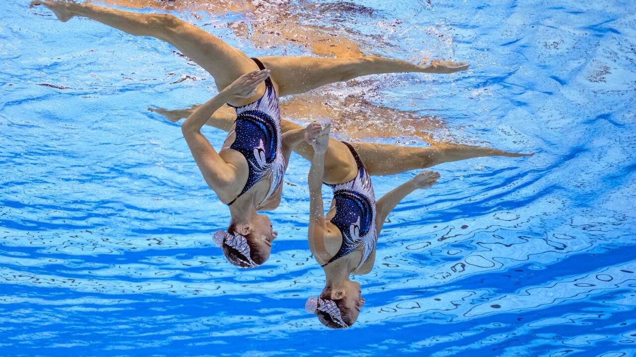 Szenen ihres Duetts.  