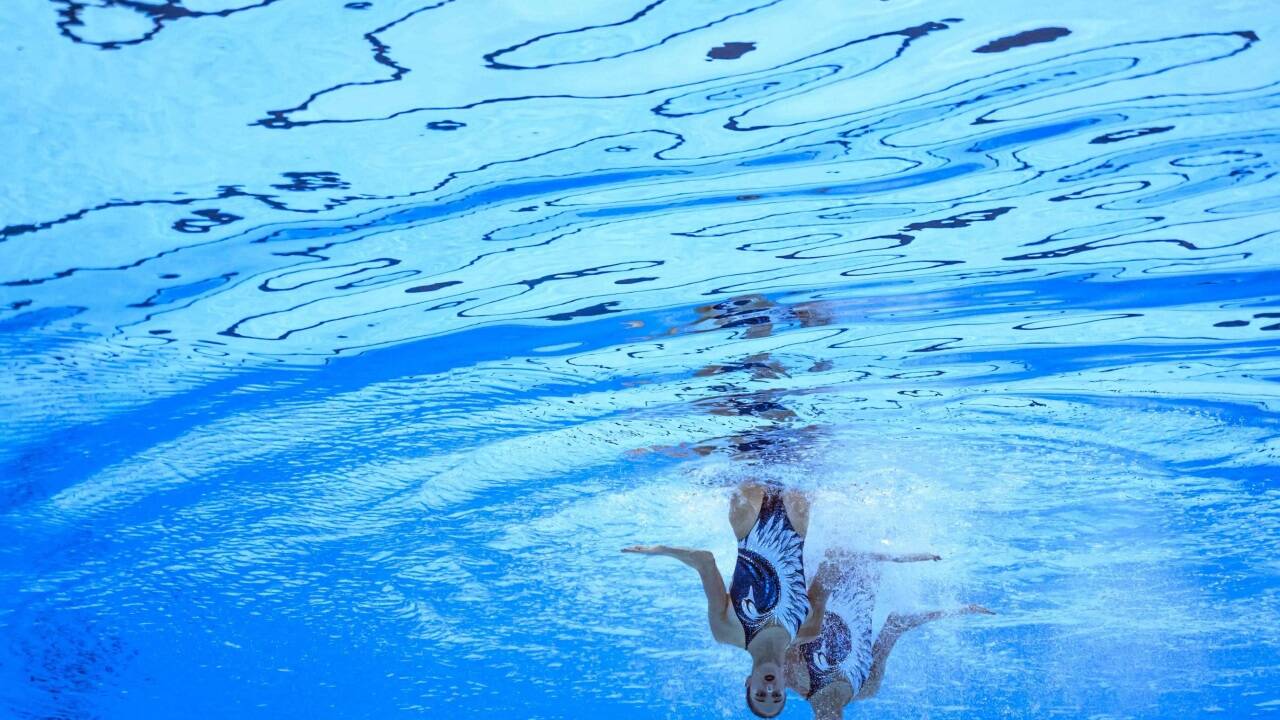 Szenen ihres Duetts.  