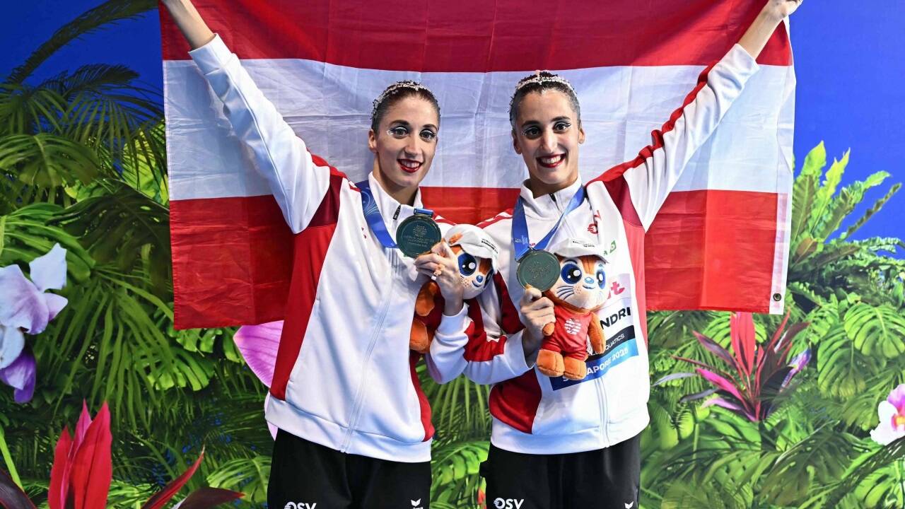 Anna-Maria Alexandri und Eirini-Marina Alexandri.  