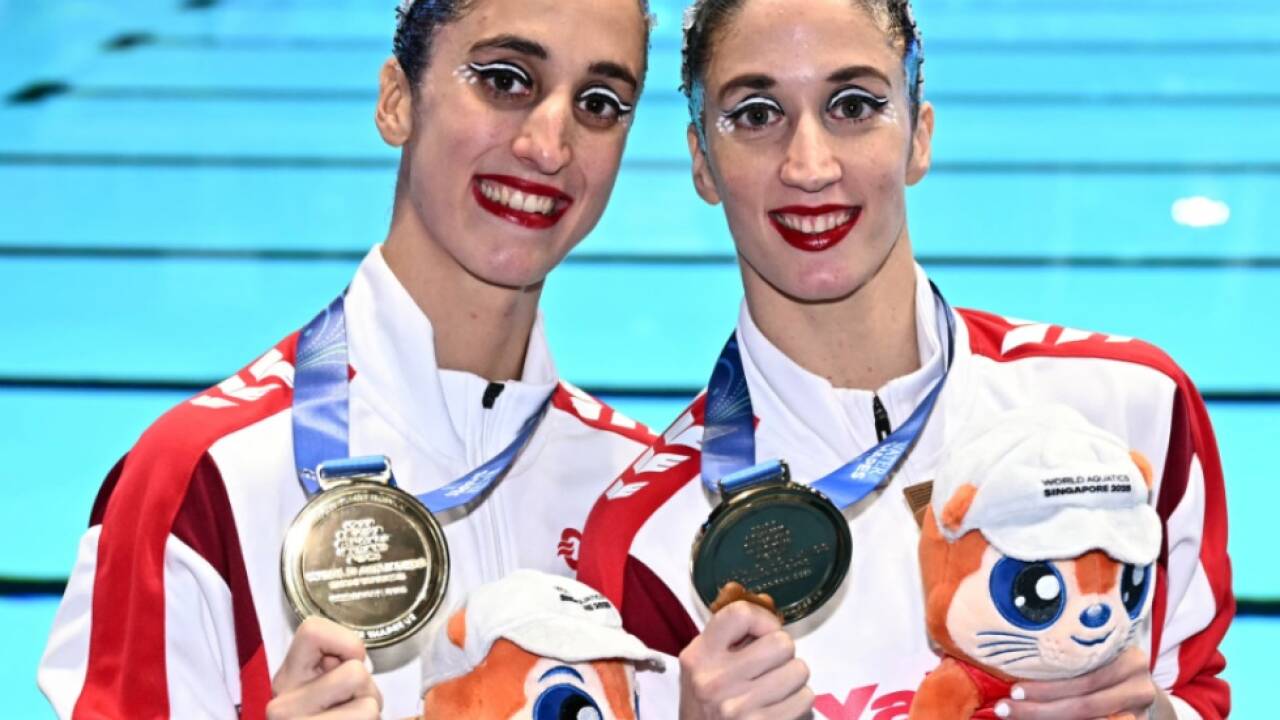 Die Alexandri-Schwestern zeigten eine fehlerfreie Leistung 