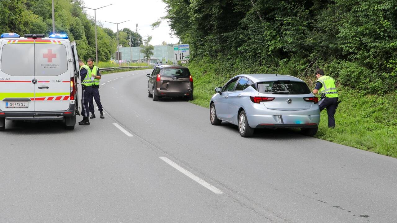 Bilder vom Unfalleinsatz. 