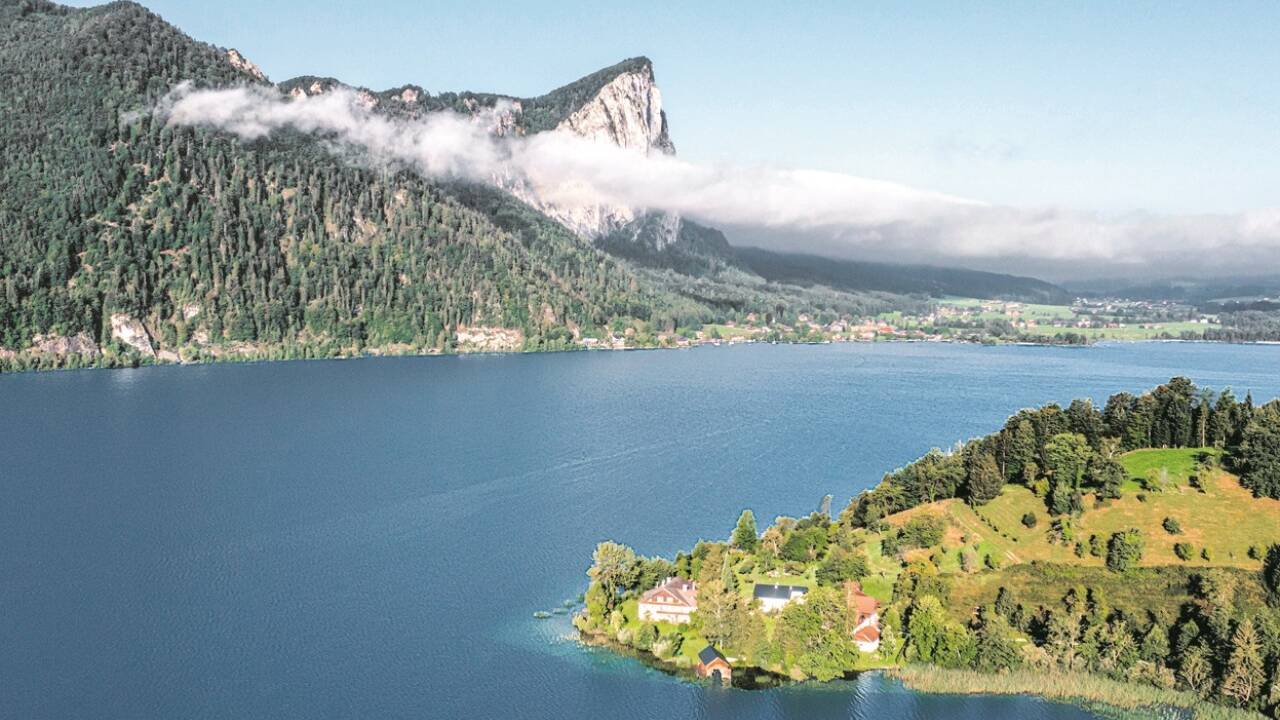 Der Mondsee ist der einzige der großen Salzkammergutseen im Privatbesitz.  