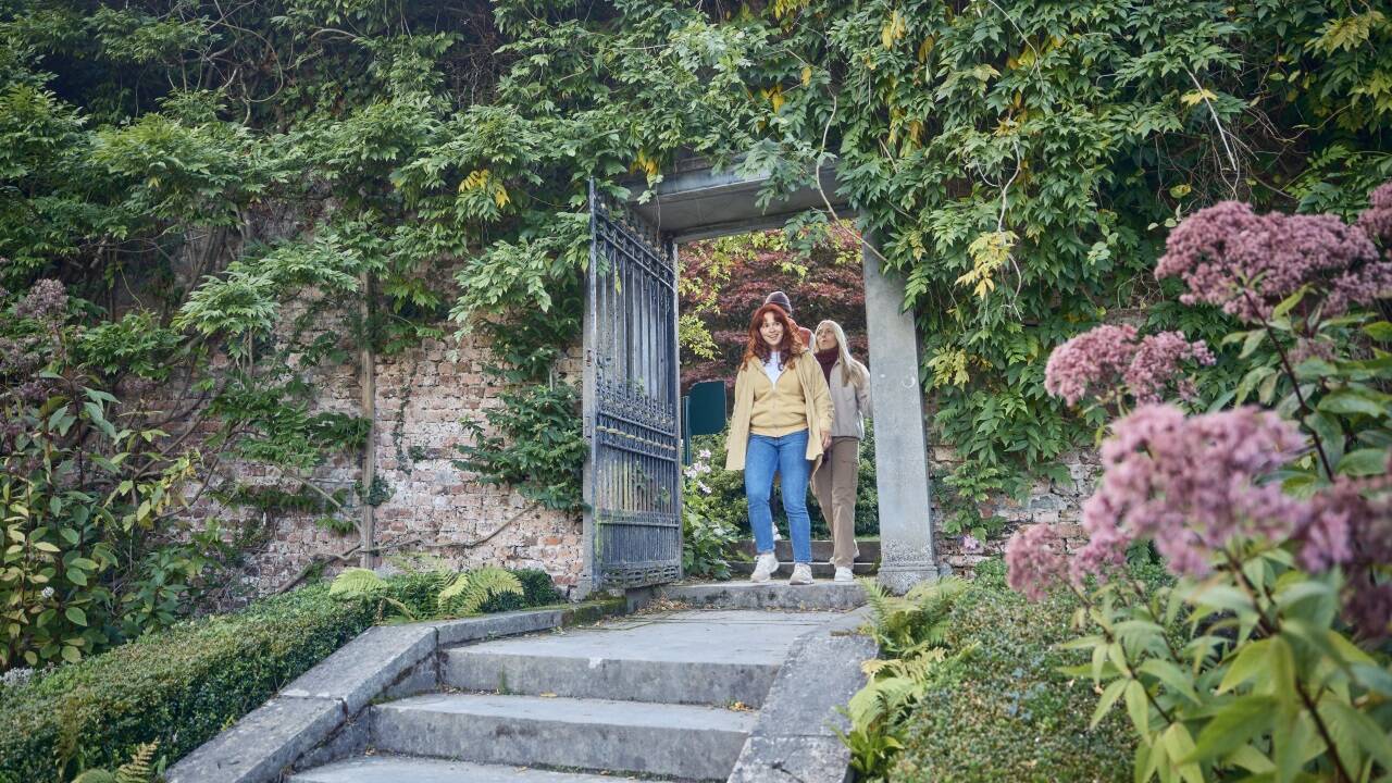 Ausgewählte Besucher der Mount Congreve Gardens ... 