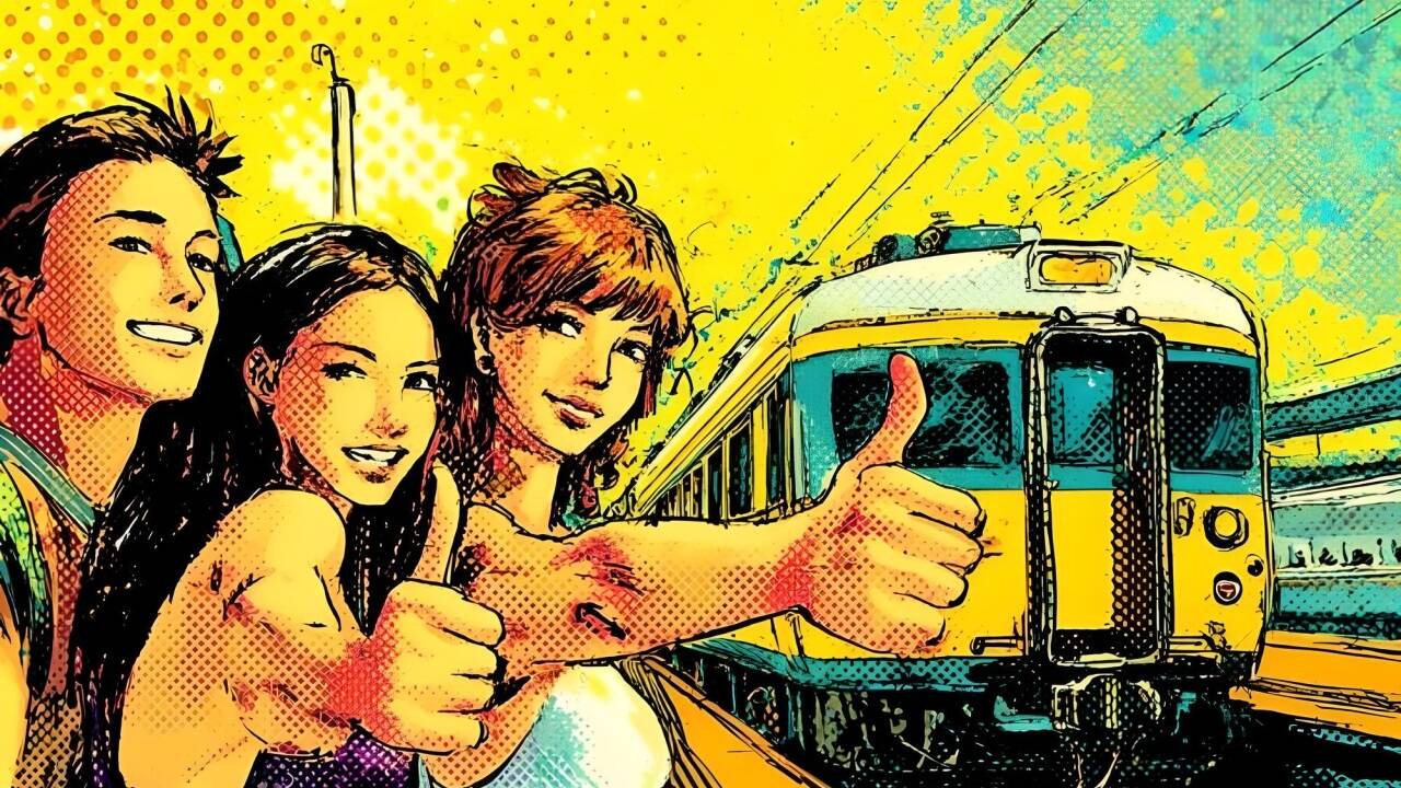 Mit dem Interrail-Ticket quer durch Europa.  