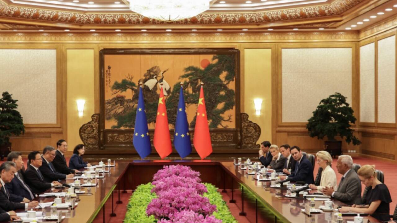 EU-China-Gipfel in Peking 