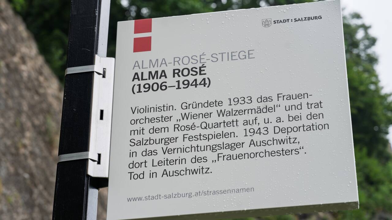 ... trägt jetzt den Namen von Alma Rosé.  