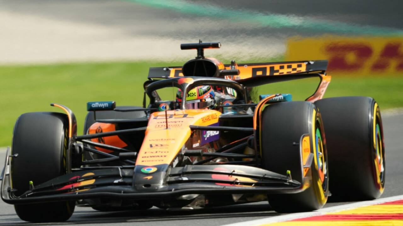 Piastri war in Spa eine Klasse für sich am Freitag Piastri war in Spa eine Klasse für sich am Freitag