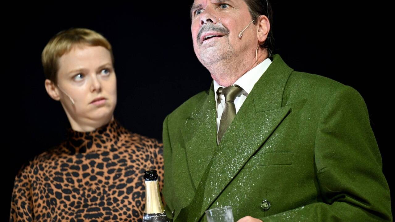 Szene aus „Die letzten Tage der Menschheit“ auf der Pernerinsel. 