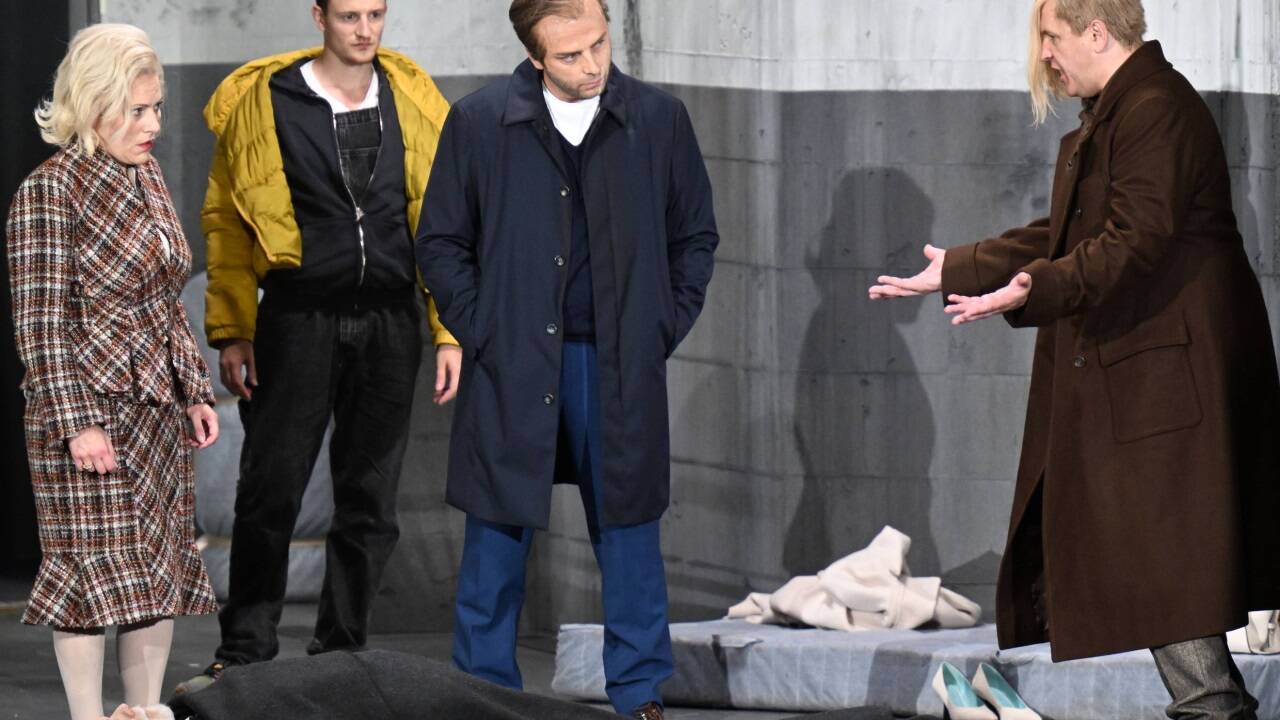  Lucile Richardot als Cornelia, Federico Fiorio als Sesto, Andrey Zhilikhovsky als Achilla, Yuriy Mynenko als Tolomeo. 