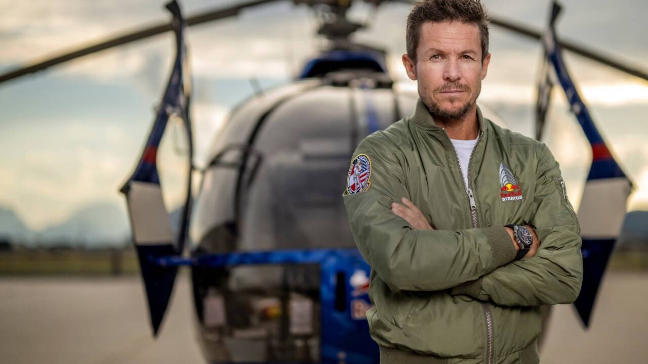 Dieses Bild ist auf dem Partezettel für Felix Baumgartner (1969–2025) zu sehen. 