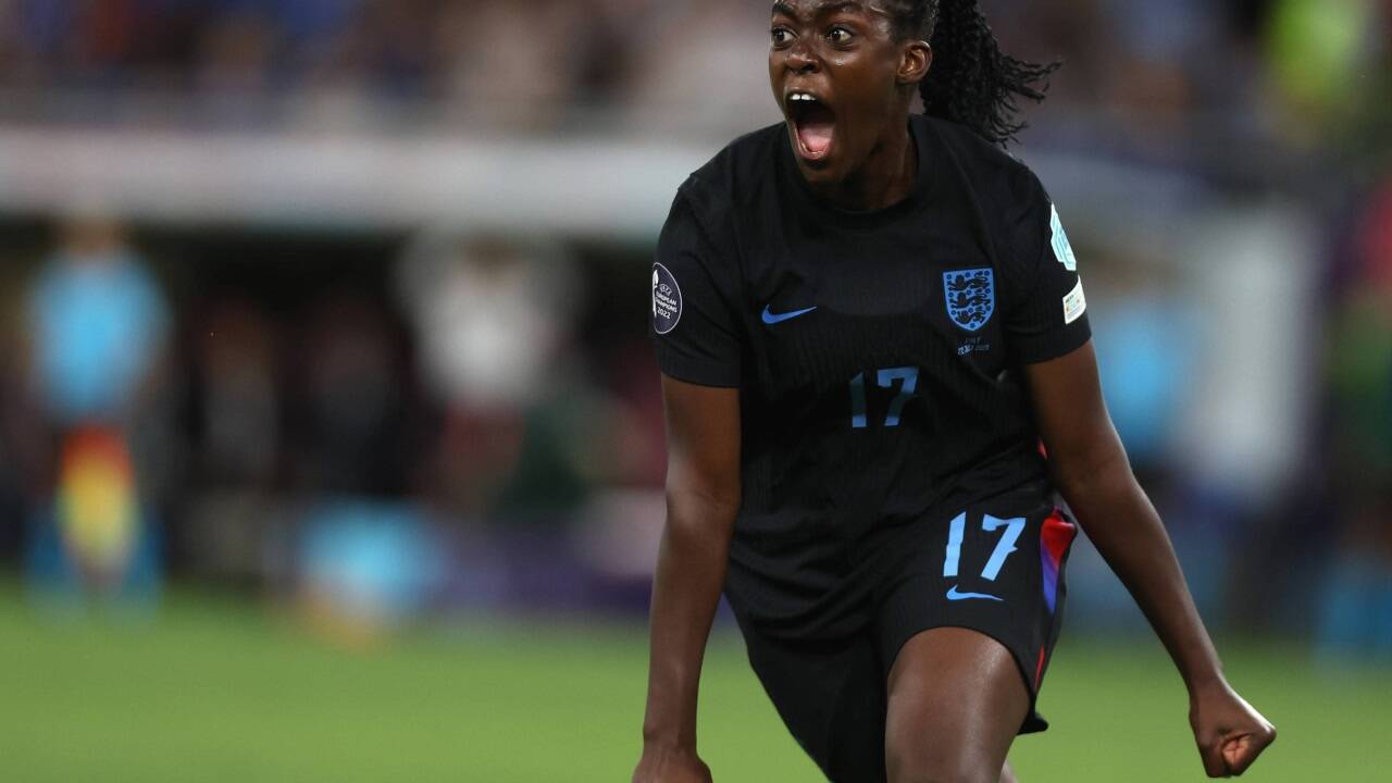 Michelle Agyemang, die Entdeckung der Frauenfußball-Euro.  