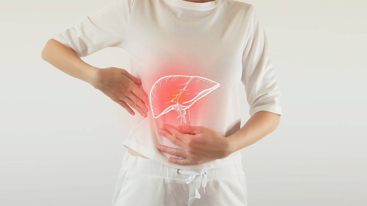 Bei Hepatitis leidet die Leber still. Bei Hepatitis leidet die Leber still.