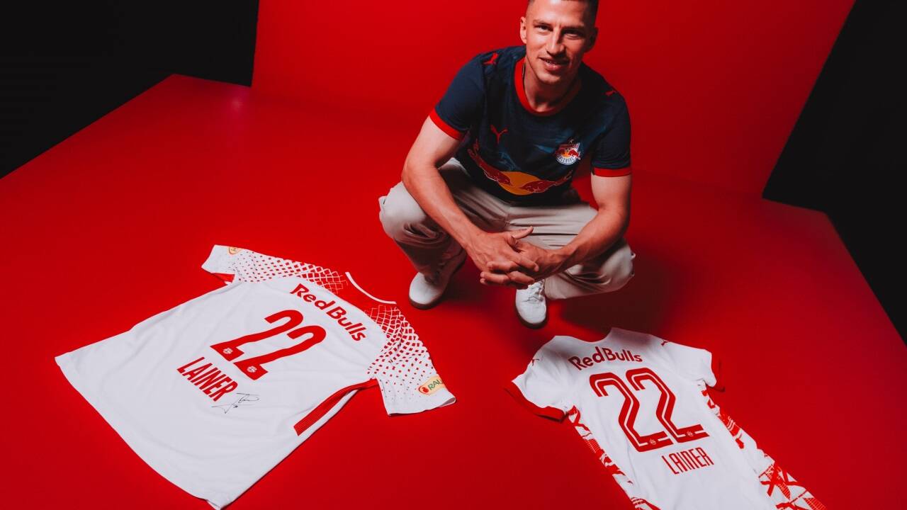 Stefan Lainer wirbelt wieder für Red Bull Salzburg. 