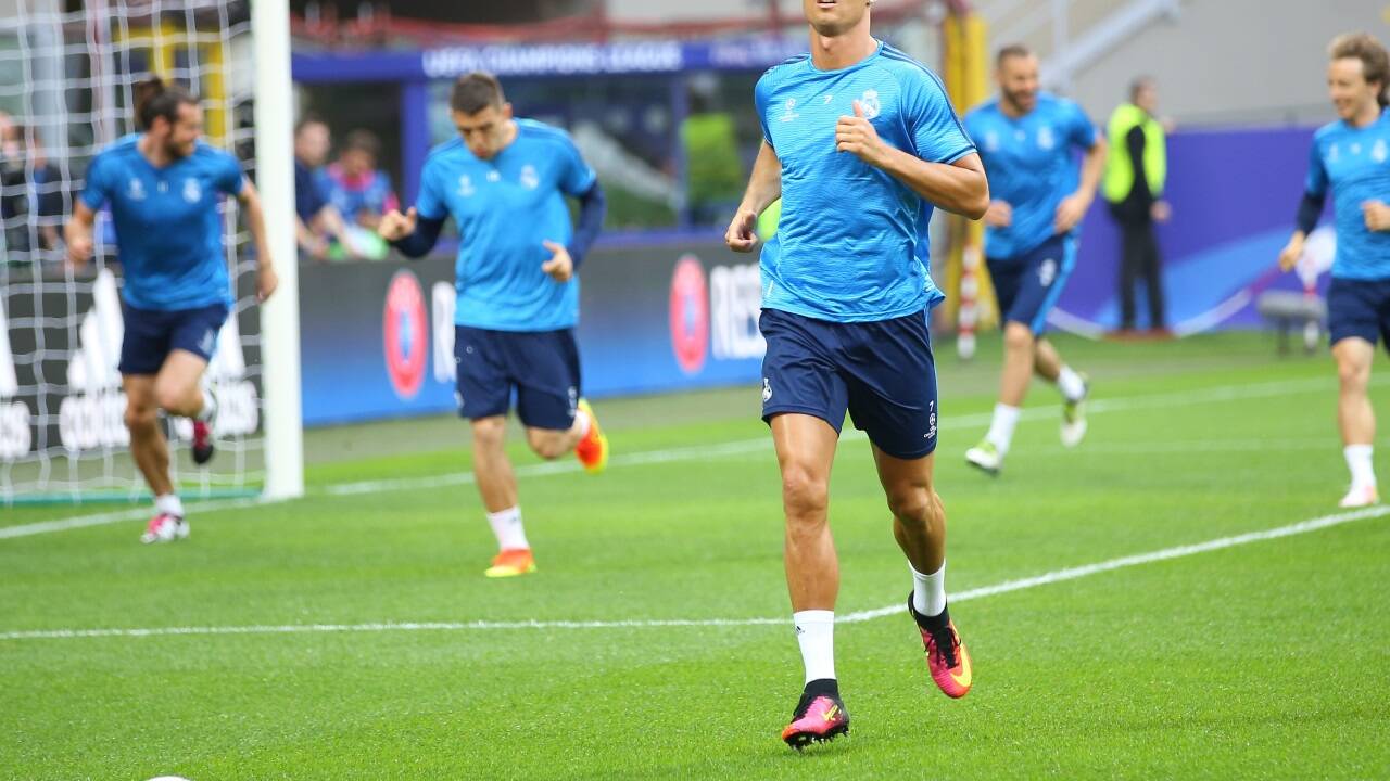 Cristiano Ronaldo bereitet sich seit Freitag in Saalfelden auf die neue Saison vor. 