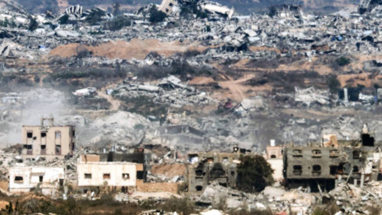 Zerstörte Gebäude im Gazastreifen Zerstörte Gebäude im Gazastreifen