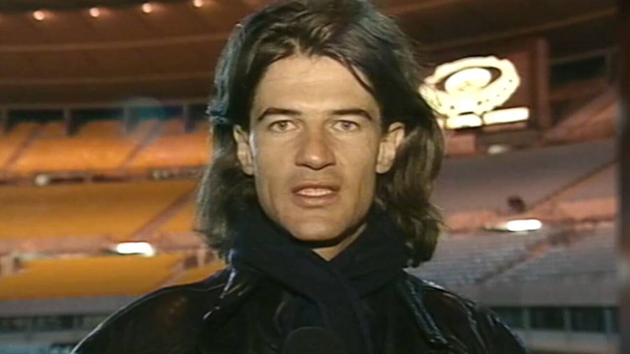 In einem Video-Einspieler waren Szenen aus Manzls TV-Karriere zu sehen. 
