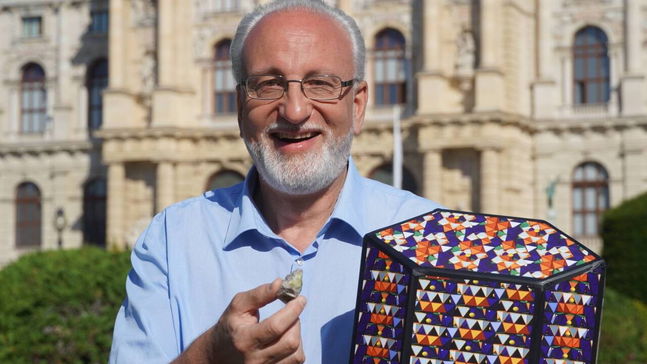 Turmalin-Experte Andreas Ertl.  