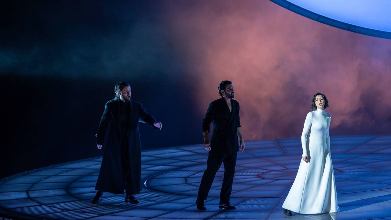 Szene aus „Maria Stuarda“ 