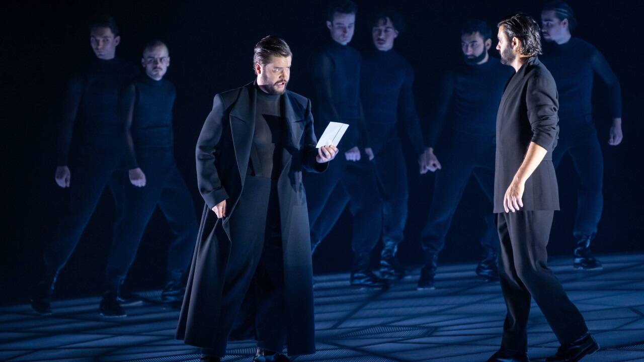 Szene aus „Maria Stuarda“ 