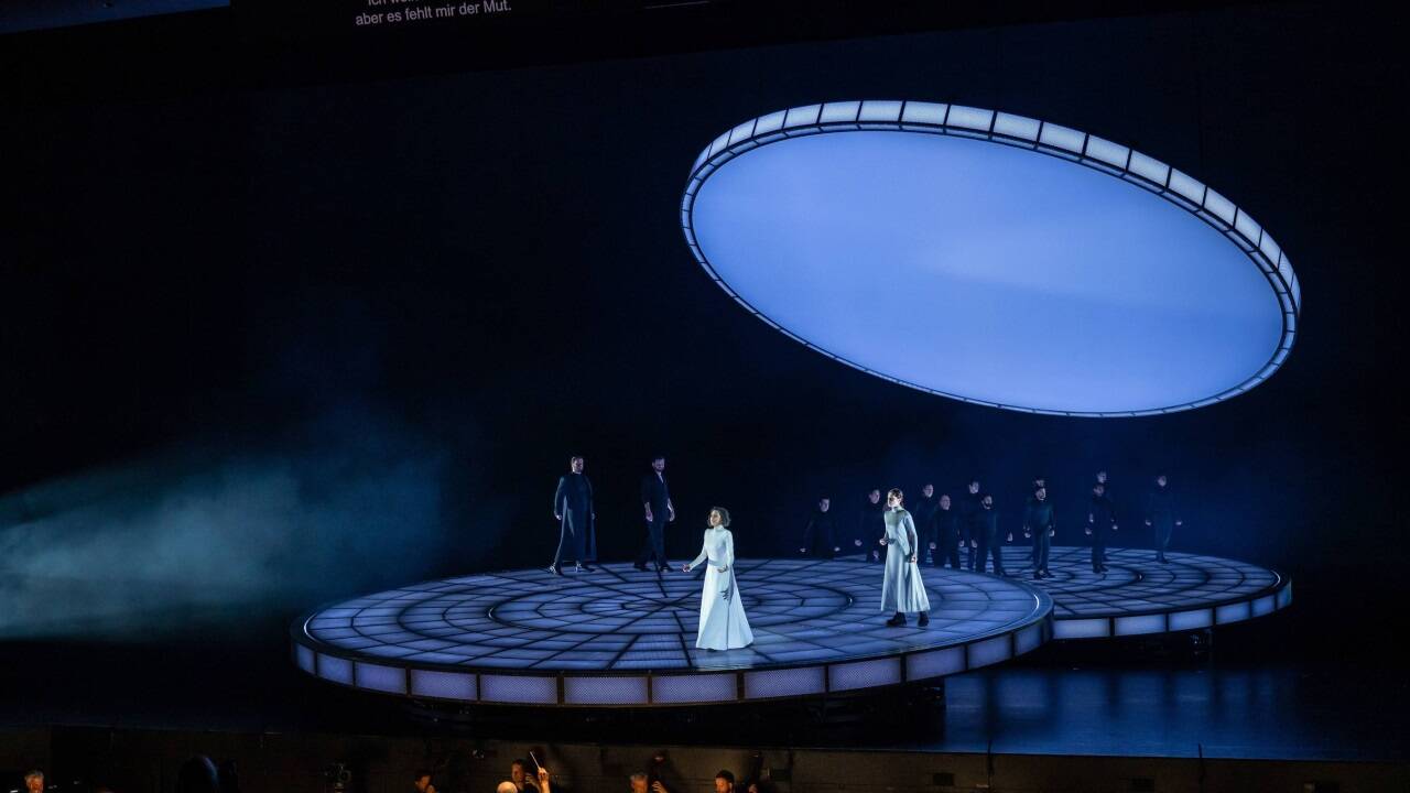 Szene aus „Maria Stuarda“ 