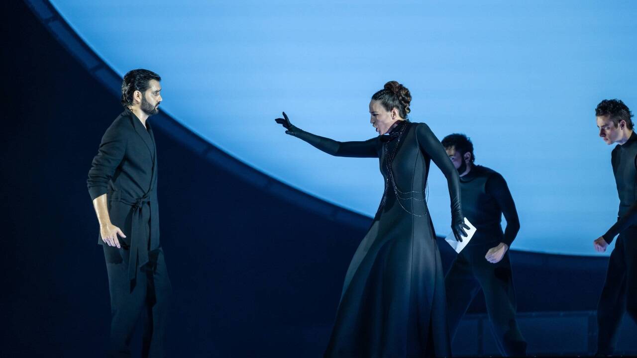 Szene aus „Maria Stuarda“ 