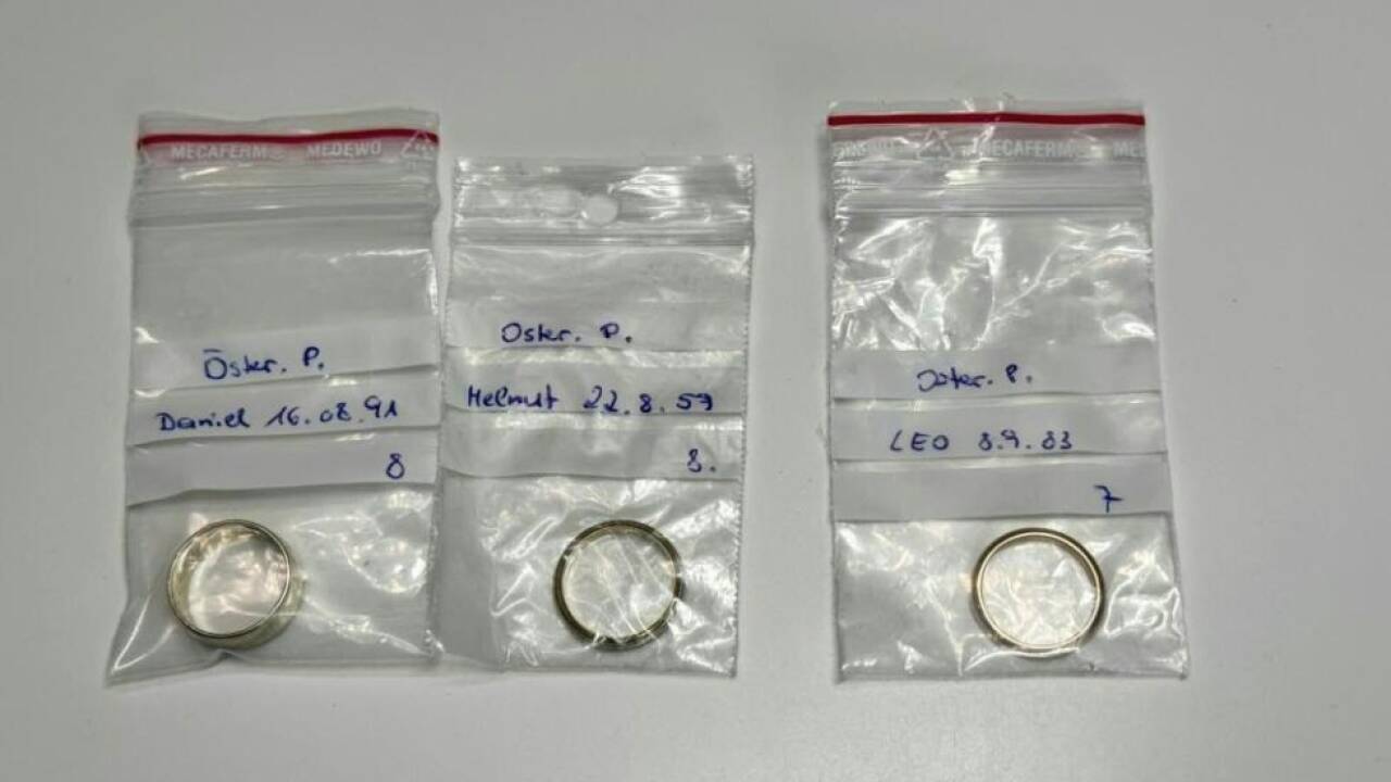 Zu den Beutestücken der 'Schamaninnen' zählten markante Ringe 