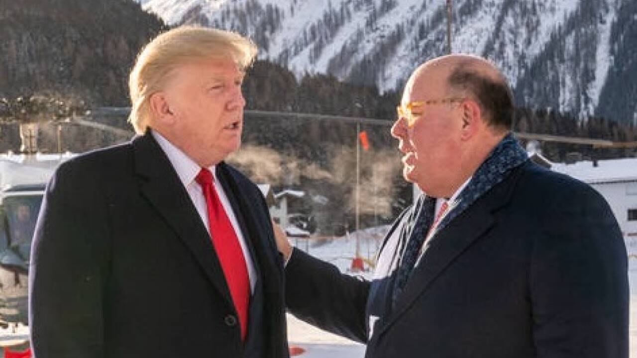 McMullen, 2020 US-Botschafter für die Schweiz und Liechtenstein, empfing damals Trump in Davos.  