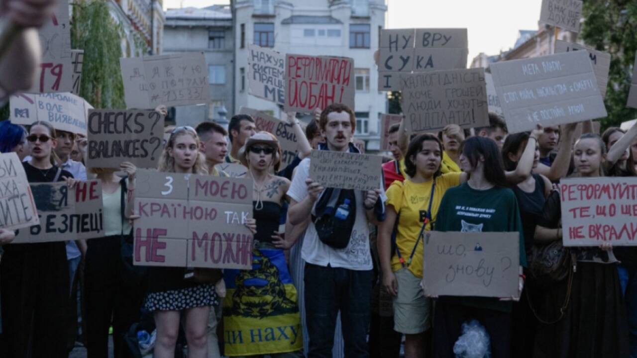 Vor allem jungen Menschen demonstrierten gegen das Gesetz 