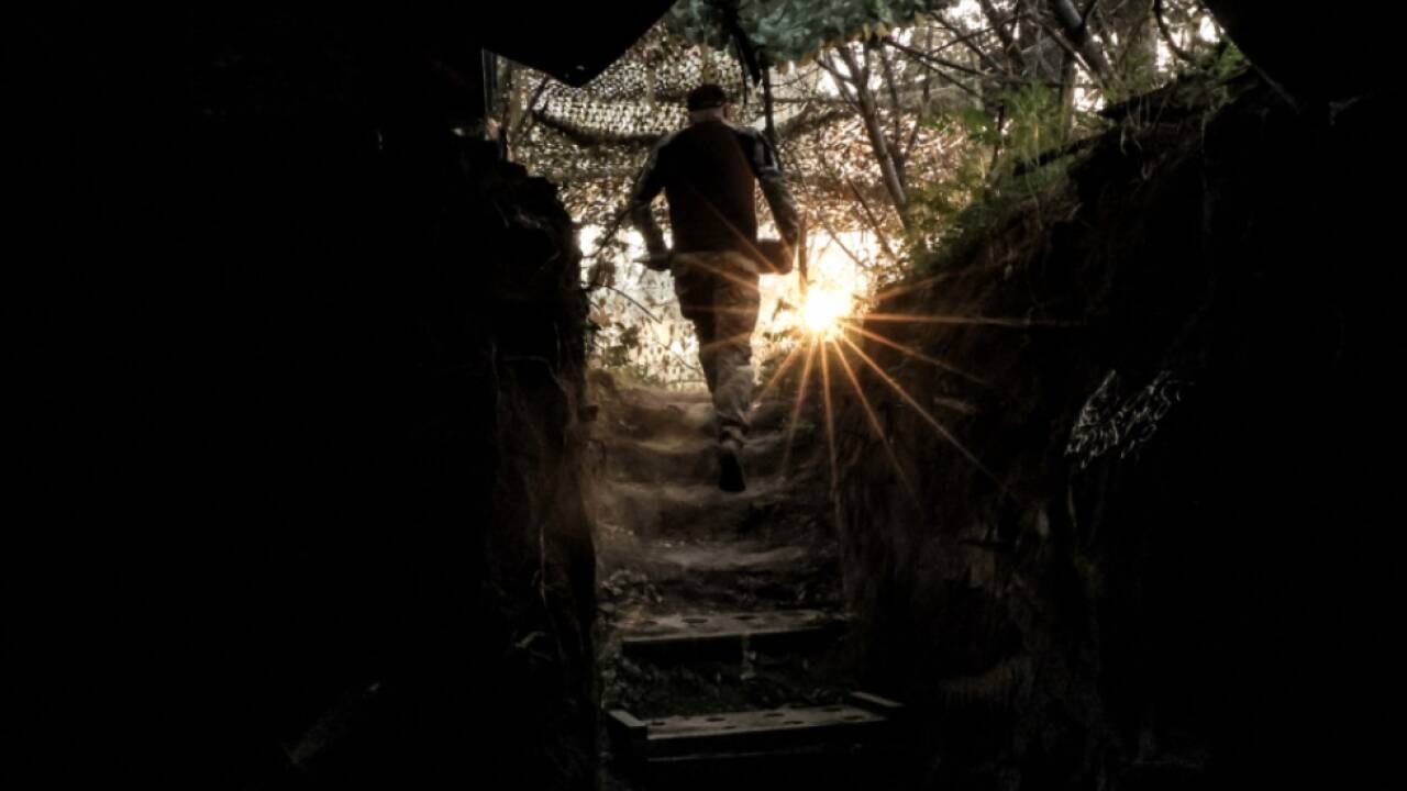 Ukrainischer Soldat bei Tschassiw Jar (Archivbild) 