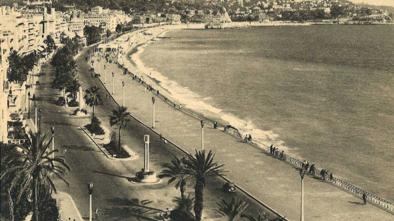 Entspannt: Nizza vor 70 Jahren. 