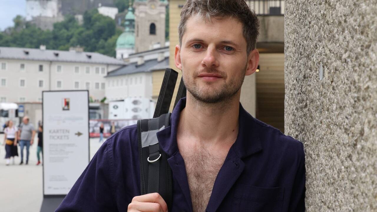 Matteo Haitzmann über seinen ersten Festspielsommer: „Es ist überraschend normal.“  