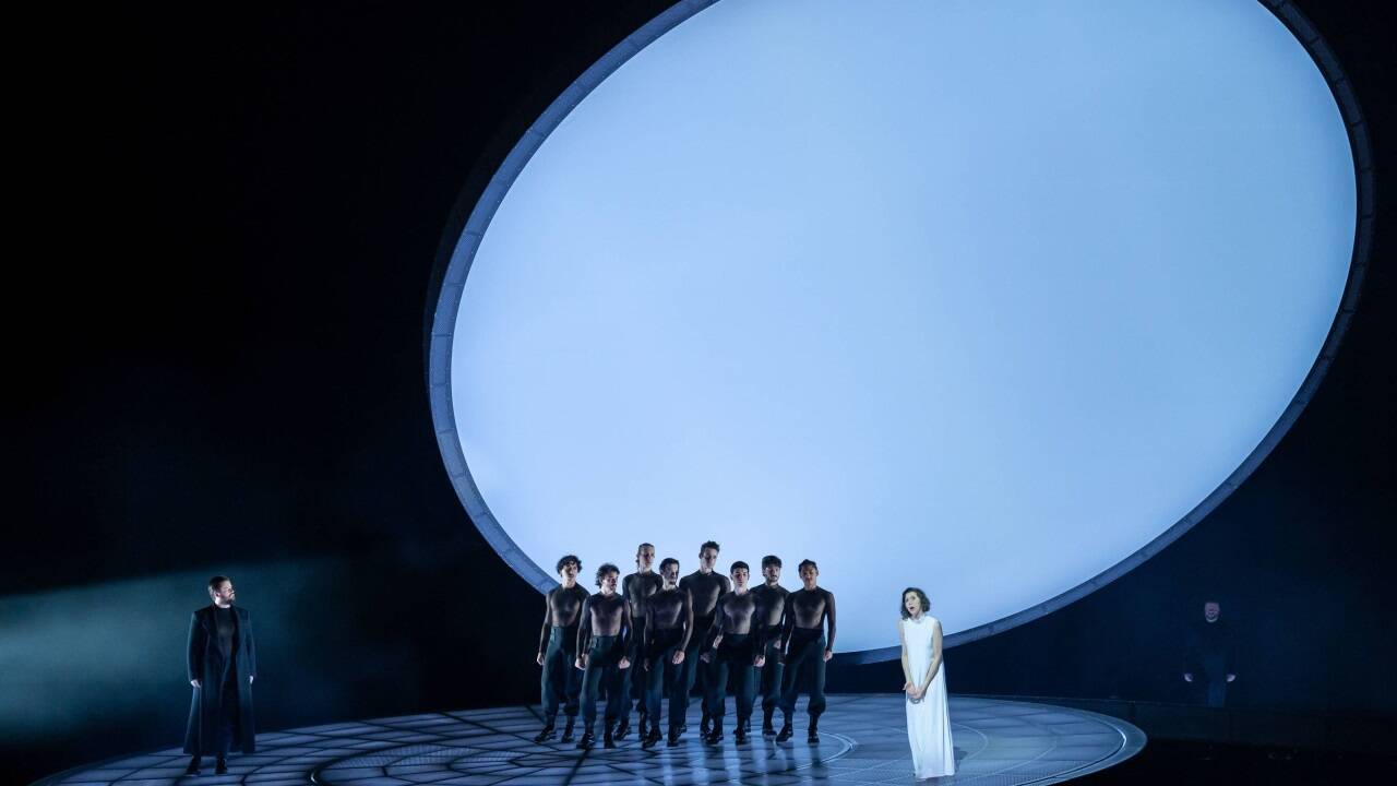 Szene aus „Maria Stuarda“ bei den Salzburger Festspielen  