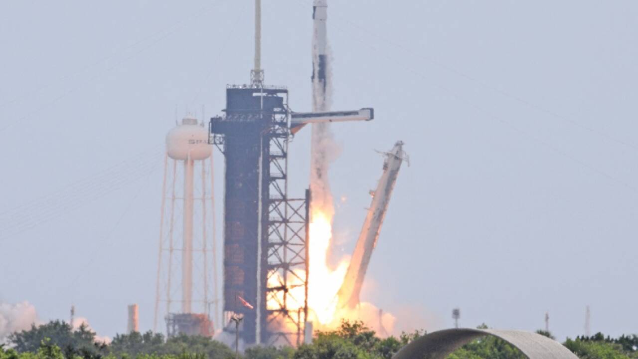 Crew startete am Freitag von Cape Canaveral 