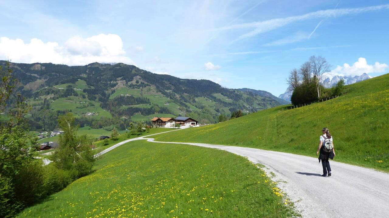 Die Pongauer Zeitreise folgt großteils einsamen, allwettertauglichen Hofzufahrten. 
