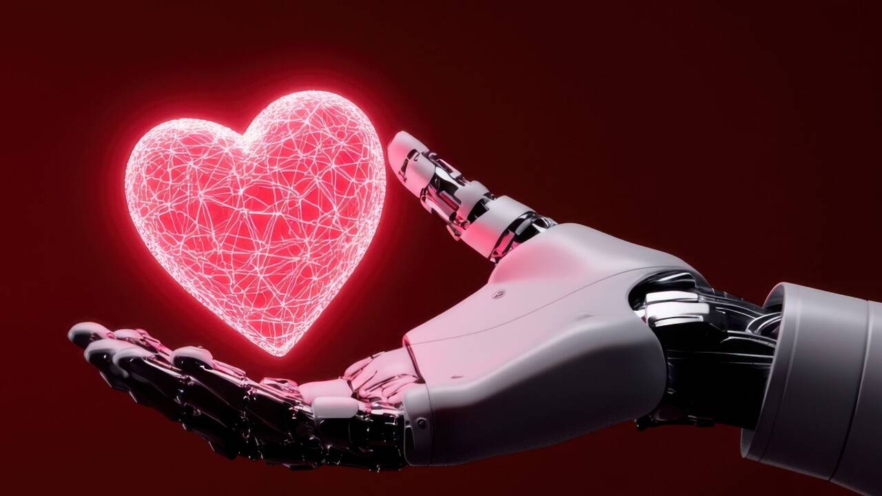 Roboter werden trainiert, Gefühle von Menschen nachzuahmen. Roboter werden trainiert, Gefühle von Menschen nachzuahmen.