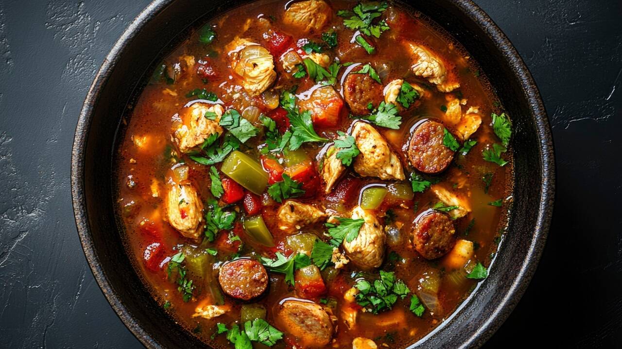 Gumbo à la Chase. Perfekt abgeschmeckt – und braucht garantiert keinen Tabasco mehr! Gumbo à la Chase. Perfekt abgeschmeckt – und braucht garantiert keinen Tabasco mehr!